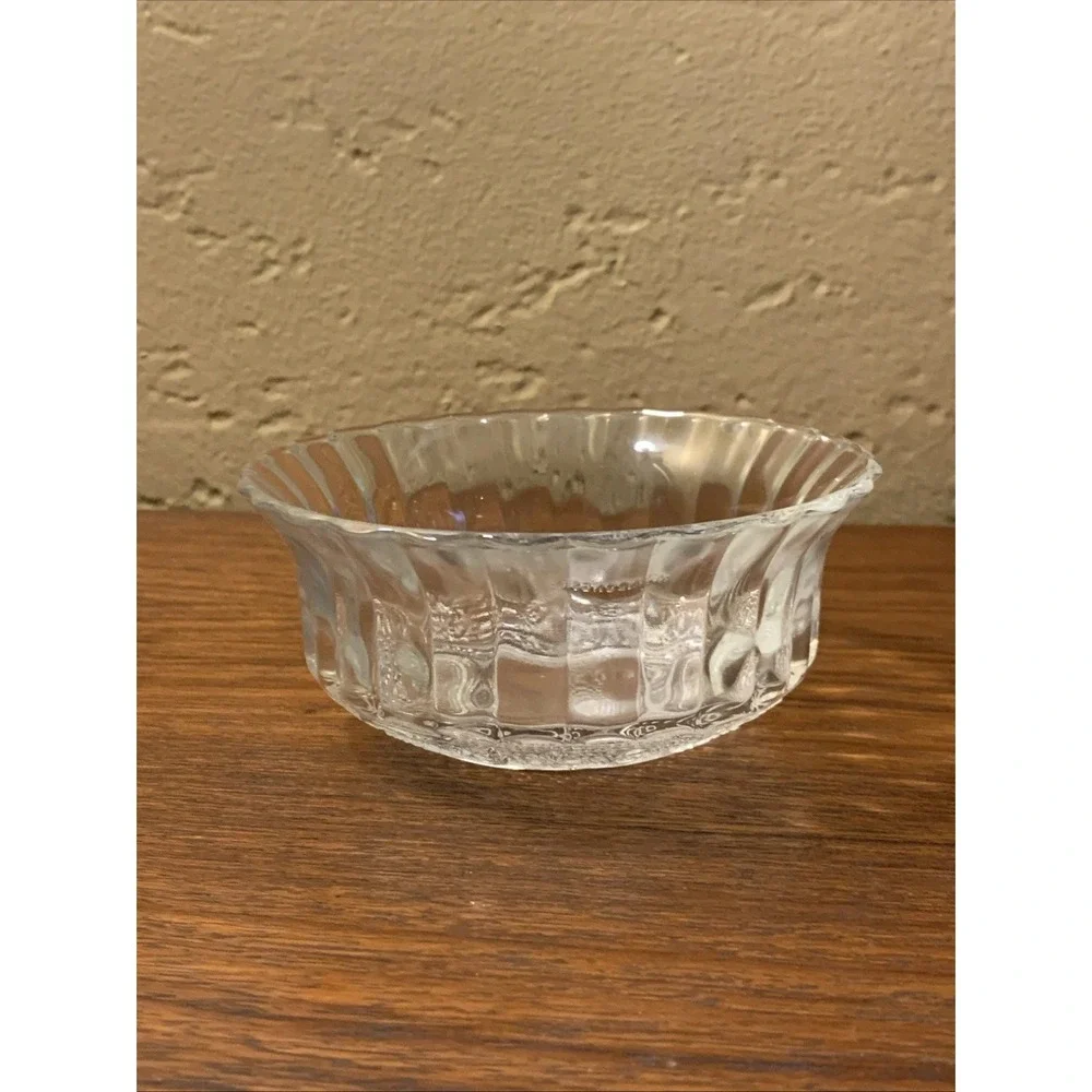 Pair Crystal Clear Trellis 4.5